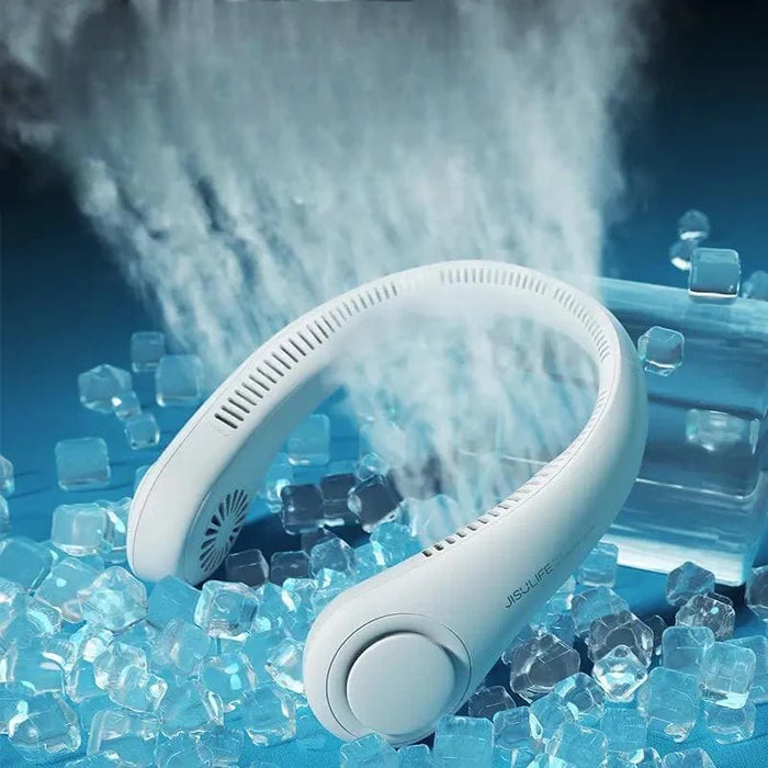 Portable Rechargeable Neck Fan - (IMPORTED)