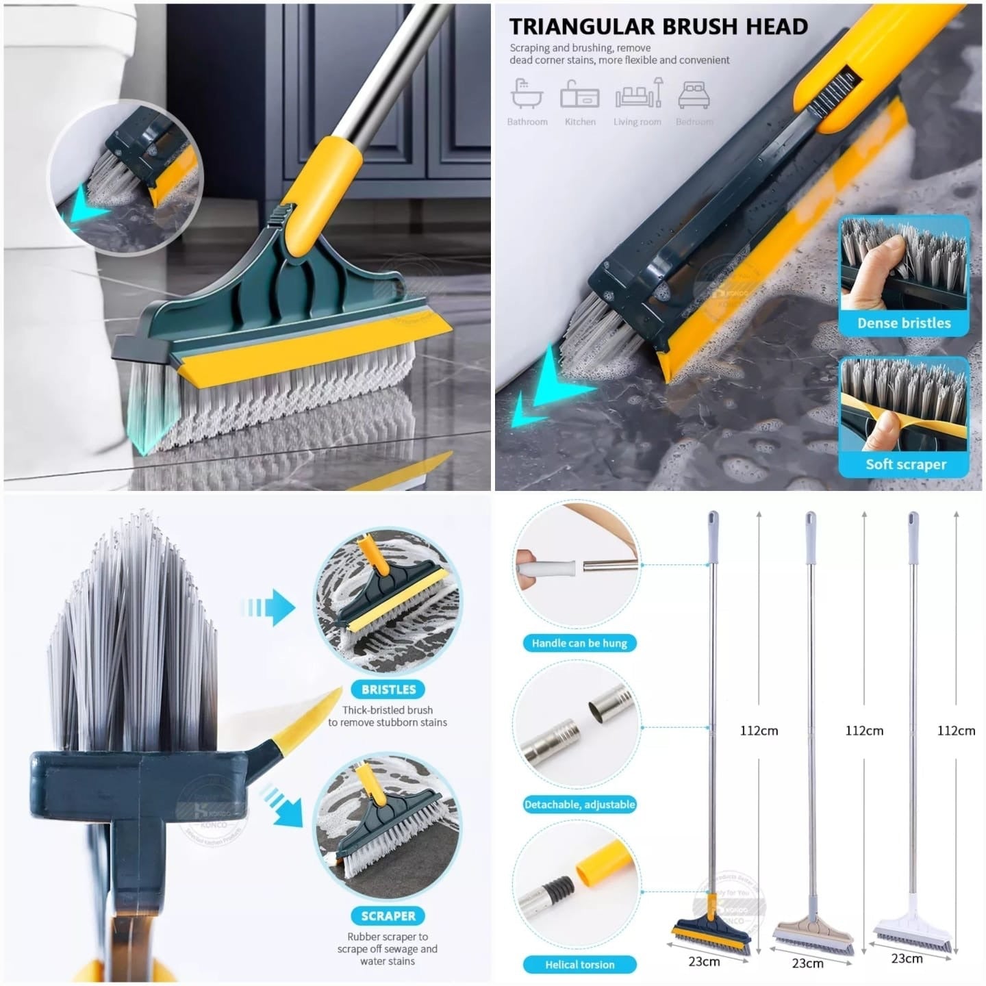Multifunctional Brush & Wiper (2-in-1)