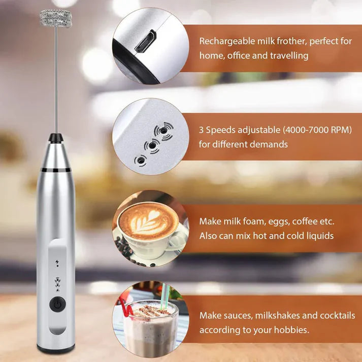Rechargeable Coffee Beater (Imported)